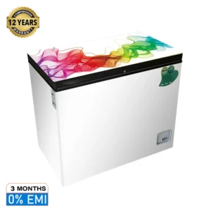VISION Glass Door Chest Freezer RE-150 Liter White Discus line