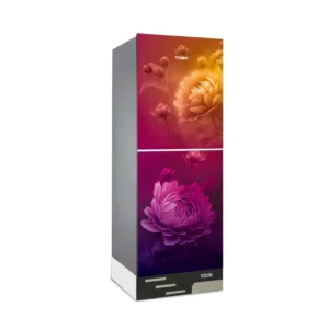 VISION GD Refrigerator RE-330 Liter Maroon Daisy