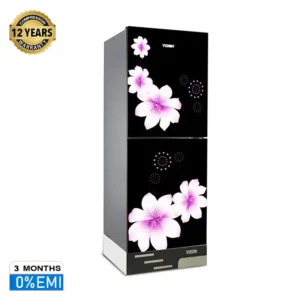 VISION GD Refrigerator RE-200 Liter Mirror White Purple