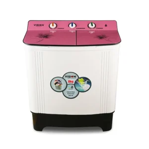VISION Twin Tub Washing Machine-RE-002-SATOM-8kg