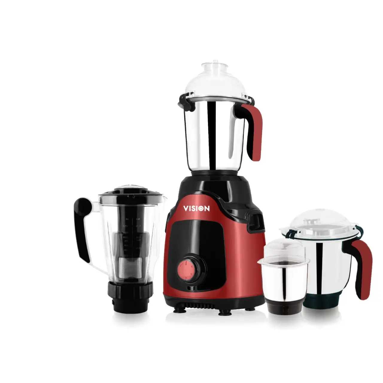 VISION Blender VIS-SBL-023-1200W (KM 4 in 1) Multi Color - DH Digital